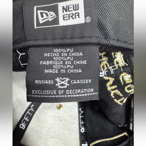 New Era USA Gold Olympics 9FIFTY Leather Hat “To The Victor Goes The Gold” - Picture 9 of 11